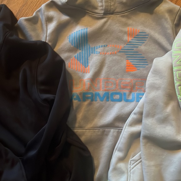 Three youth large UA shirts worn very little - Picture 3 of 7